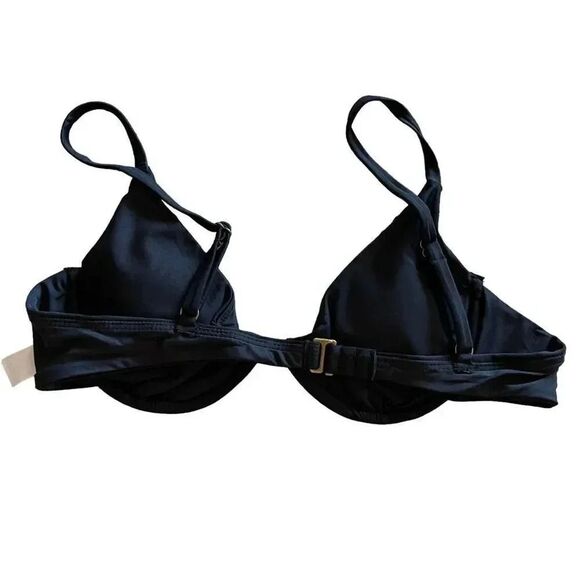 Andie The Sicily Bikini Black  Adjustable Straps Underwire Top
Bra Size M #1452 - Picture 6 of 10